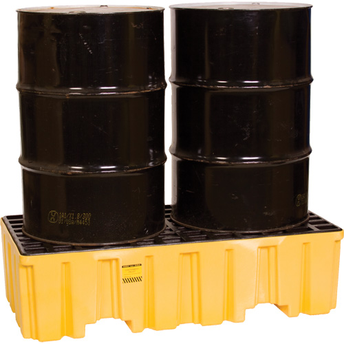 Palette de confinement des d&eacute;versements, Capacit&eacute; de d&eacute;versement 66 gal. US, 26,25" x 51" x 13,75" Air Extreme Inc.