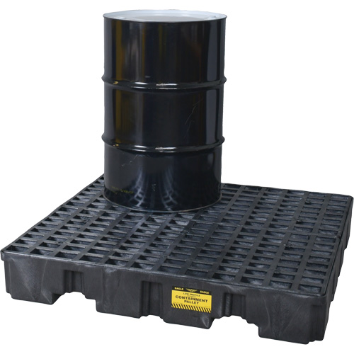 Spill Containment Pallet, 66 US gal. Spill Capacity, 51.5" x 51.5" x 8" Air Extreme Inc.