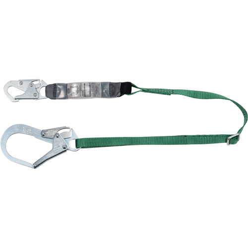 V-Series Lanyard, 6', Rebar Hook Center, Snap Hook Leg Ends, Polyester Air Extreme Inc.