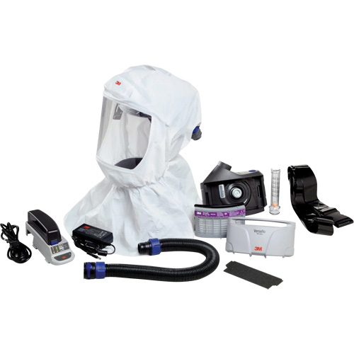 Versaflo Easy Clean PAPR Kit, Loose Fitting Hood & Faceshield, Lithium-Ion Battery Air Extreme Inc.