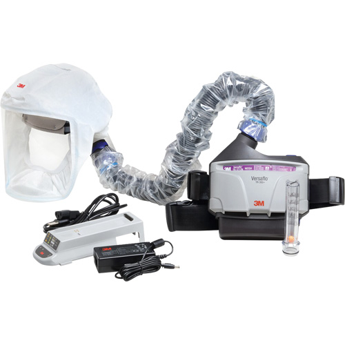 Versaflo PAPR Kit, Loose Fitting Hood & Faceshield, Lithium-Ion Battery Air Extreme Inc.