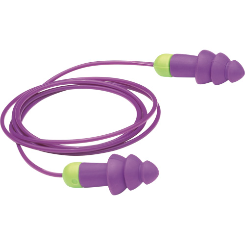 Rockets&reg; Reusable Earplugs, Corded, Bulk - Polybag, 27 dB NRR, One-Size Air Extreme Inc.