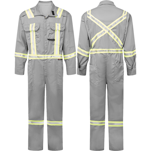 UltraSoft&reg; 7 oz. Deluxe Coveralls, Size 44 (Tall), Grey Air Extreme Inc.