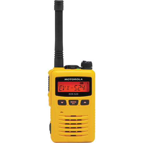 EVX-S24 Series Portable Radio, UHF Radio Band, 256 Channels, 200 000 sq. ft. Range Air Extreme Inc.
