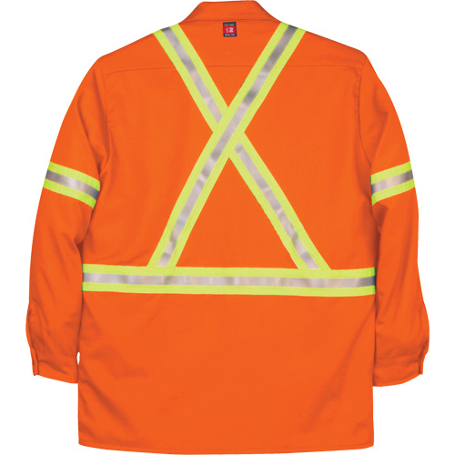 Chemise de travail industrielle Westex UltraSoft, Moyen (grande taille), Orange Air Extreme Inc.