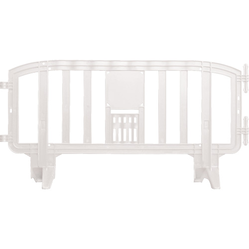 Barricade Movit, Emboîtables, 78" lo x 39" h, Blanc Air Extreme Inc.