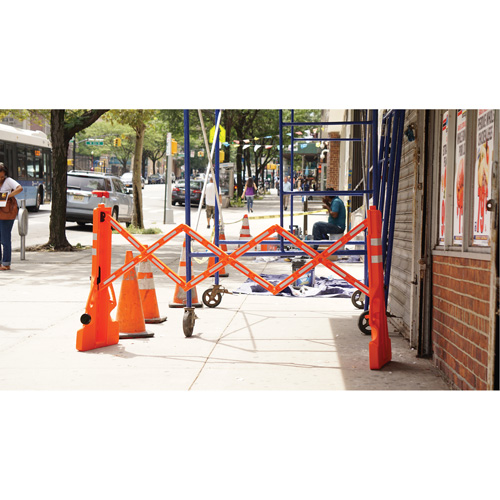 Multi-Gate Barricade, 43" H x 90" L, Orange Air Extreme Inc.