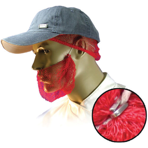 Disposable Beard Nets, Polypropylene, Red Air Extreme Inc.