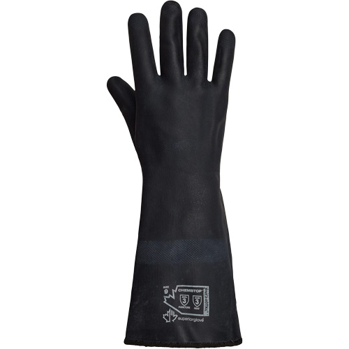 SolvStop Heady-Duty Chemical & Heat-Resistant Gloves, Neoprene, 8, Protects Up To 392° F (200° C) Air Extreme Inc.