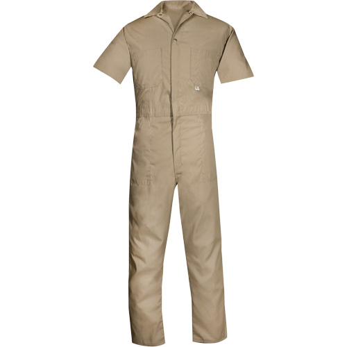 Short-Sleeved Coveralls, Men's, Tan, Size Medium (Tall) Air Extreme Inc.