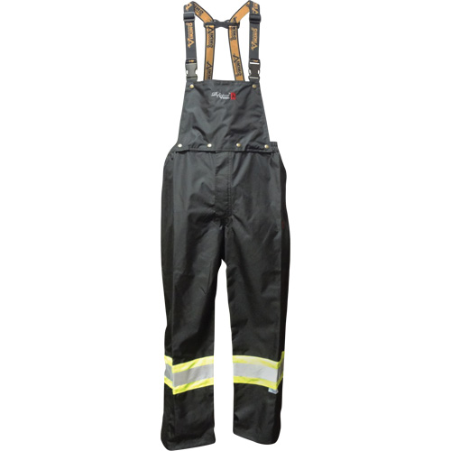 Pantalons &agrave; bavette ignifug&eacute;s Journeyman, Petit, Noir Air Extreme Inc.