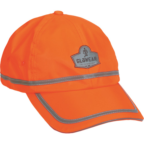 GloWear&reg; 8930 High Visibility Baseball Cap, High Visibility Orange, Polyester Air Extreme Inc.