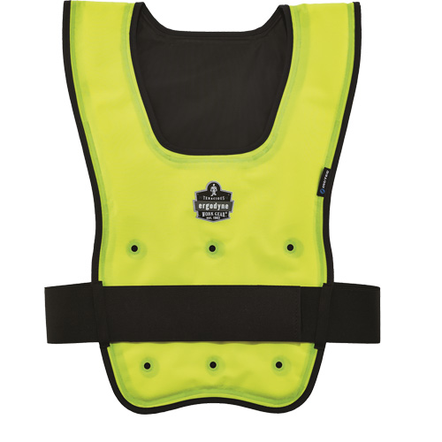 Chill-Its&reg; 6687 Economy Dry Evaporative Cooling Vest, Large/X-Large, High Visibility Lime-Yellow Air Extreme Inc.
