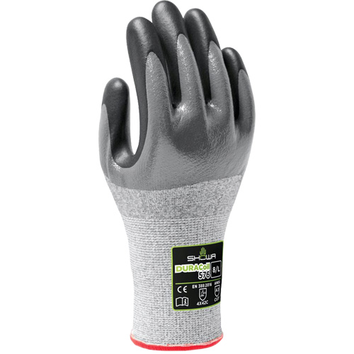 576 Cut Resistant Gloves, Size 6/Small, 13 Gauge, Foam Nitrile Coated, HPPE Shell, ANSI/ISEA 105 Level 3/EN 388 Level C Air Extreme Inc.