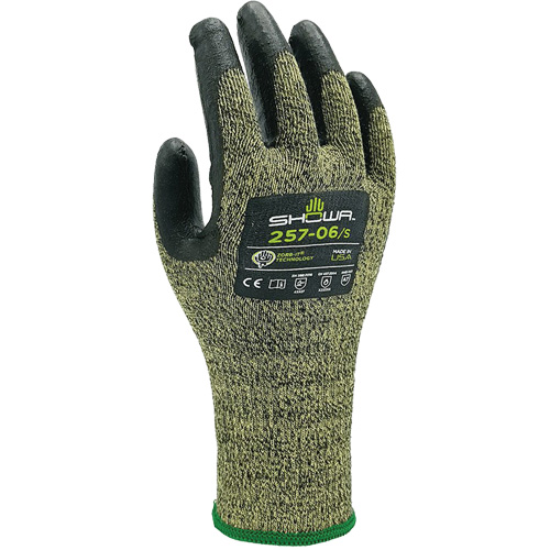 257 Cut Resistant Gloves, Size X-Large/9, 13 Gauge, Foam Nitrile Coated, Stainless Steel Shell, ANSI/ISEA 105 Level 7/EN 388 Level F Air Extreme Inc.