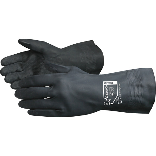 Gants doubl&eacute;s r&eacute;sistants aux produits chimiques Chemstop, Taille 7, 12" lo, N&eacute;opr&egrave;ne, Doublure en Ouat&eacute;e, 30 mils Air Extreme Inc.
