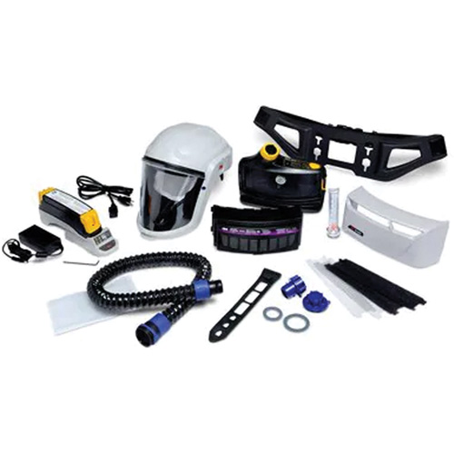 Versaflo Powered Air Purifying Respirator Painter's Kit, Headcover & Faceshield, Lithium-Ion Battery Air Extreme Inc.
