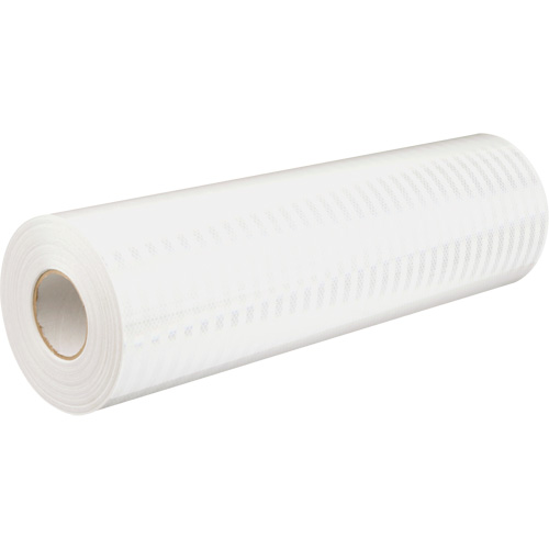 High Intensity Prismatic Grade Reflective Sheeting, 2" W x 150' L, 19 mils, White Air Extreme Inc.