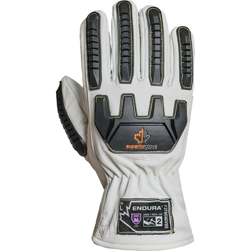 Gants r&eacute;sistant &agrave; la coupe et aux chocs Endura 378GKGVBE, Petit, Paume en Ch&egrave;vre, Poignet Conducteur Air Extreme Inc.