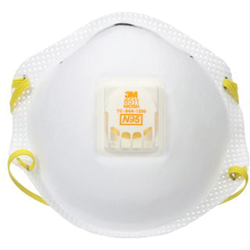 Respirateur contre les particules 8511, N95, Certifi&eacute; NIOSH Air Extreme Inc.