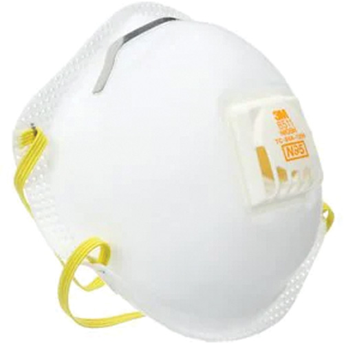 Respirateur contre les particules 8511, N95, Certifi&eacute; NIOSH Air Extreme Inc.