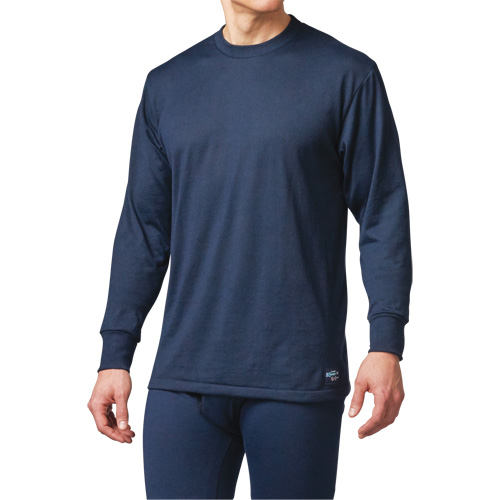 FR Base Layer Long Sleeve T-Shirt, Small, Navy Blue Air Extreme Inc.
