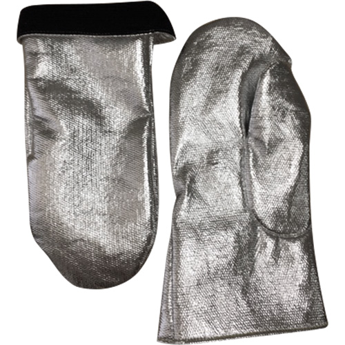 Mitaine de soudage r&eacute;sistant &agrave; la chaleur, Carbone aluminis&eacute;/Cuir, Taille unique, Prot&egrave;ge jusqu'&agrave; 800° F (426.66° C) Air Extreme Inc.