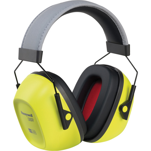 Cache-oreilles de haute visibilit&eacute; pour sons de niveau &eacute;lev&eacute; VeriShield VS130HV de Howard Leight, Bandeau, 30 NRR dB Air Extreme Inc.