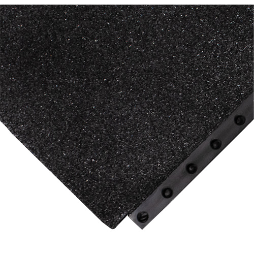 Tapis antifatigue 24/Seven Locksafe, Textur&eacute;, 3' x 3' x 5/8", Noir, Nitrile Air Extreme Inc.