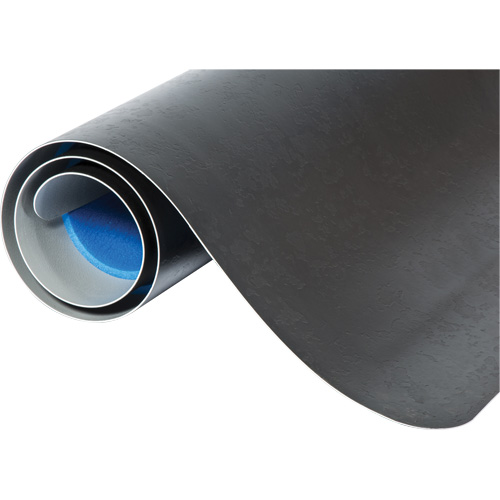 Tapis antimicrobiens WD Elegance, Lisse, 3' x 5' x 9/16", Noir, Vinyle Air Extreme Inc.