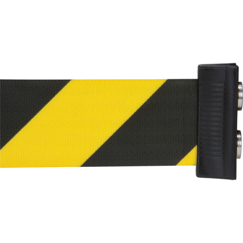 Magnetic Tape Cassette for Build-Your-Own Crowd Control Barrier, 7', Black and Yellow Tape Air Extreme Inc.