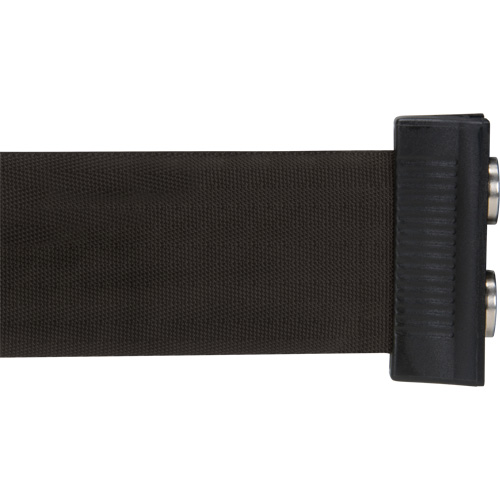 Barri&egrave;re &agrave; fixation murale avec ruban magn&eacute;tique, Acier, Fixation par vis, 7', Ruban Noir Air Extreme Inc.