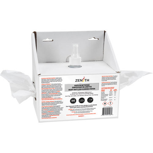 Poste jetable de premi&egrave;re qualit&eacute; pour nettoyage de lentilles, Carton, 8" lo x 4" p x 8" h Air Extreme Inc.