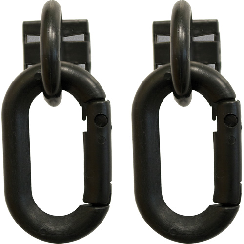 Safety Chain Magnetic Ring & Carabiner Set, Black Air Extreme Inc.