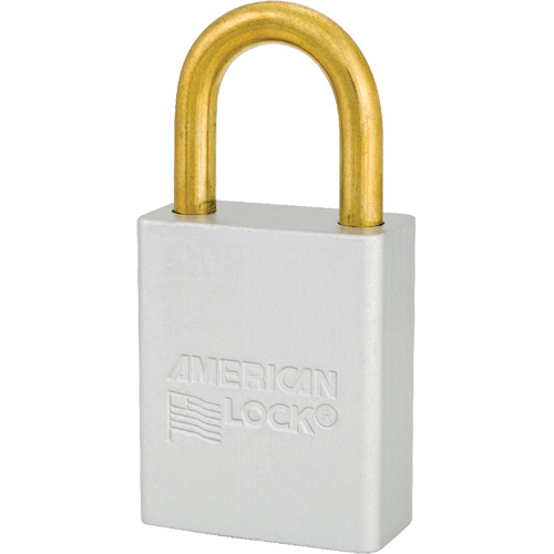American Lock&reg; Safety Padlock, Clear, Keyed Alike, Aluminum, 1-1/2" Width Air Extreme Inc.