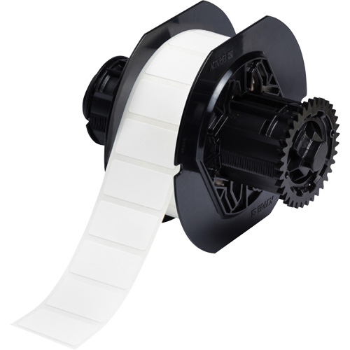 B33 Polyamide Coated Cloth Labels, Nylon, 1.5" L x 0.75" H, White Air Extreme Inc.