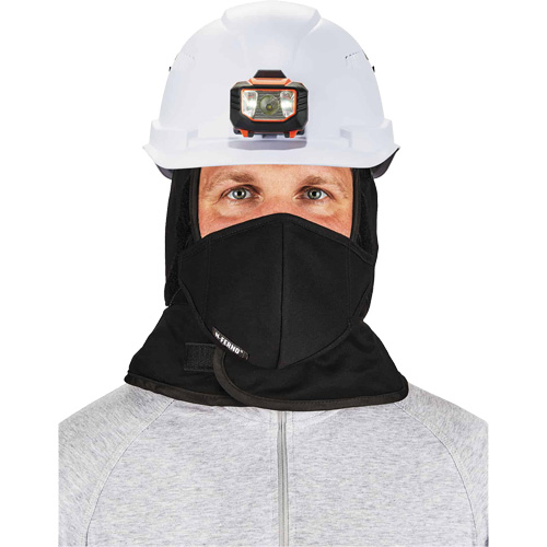 Doublure de casque de s&eacute;curit&eacute; d'hiver N-Ferno avec cache-bouche, Doublure en Molleton, Taille unique, Noir Air Extreme Inc.