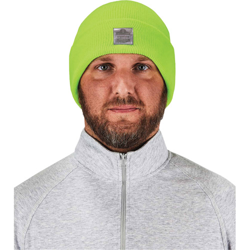 Bonnet en tricot c&ocirc;tel&eacute; N-Ferno, Taille unique, Vert lime haute visibilit&eacute; Air Extreme Inc.