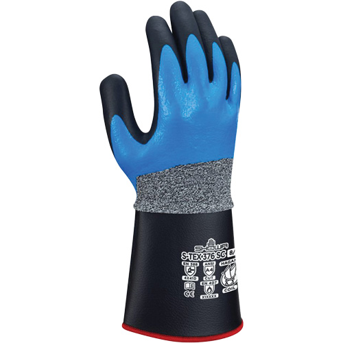 Gants r&eacute;sistants aux coupures S-Tex 3756SC, Taille Moyen/7, Calibre 13, Rev&ecirc;tement Nitrile/Mousse de nitrile, Enveloppe en Hagane Coil, ASTM ANSI niveau A4/EN 388 niveau D Air Extreme Inc.