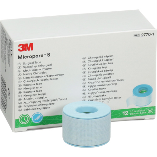 Ruban chirurgical Micropore S, Non m&eacute;dical, 16-1/2' lo x 1" la Air Extreme Inc.