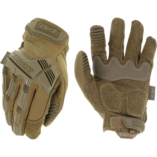 Gants antichocs tactiques Coyote M-Pact, 8, Paume en Synth&eacute;tique, Poignet Boucle et crochet Air Extreme Inc.