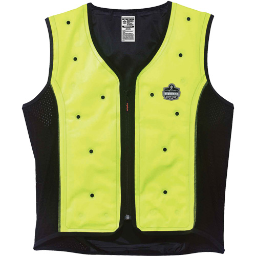 Chill-Its&reg; 6685 Dry Cooling Vest, 4X-Large, High Visibility Lime-Yellow Air Extreme Inc.