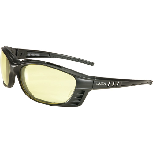 Uvex&reg; Livewire Safety Glasses with HydroShield Lenses, Amber Lens, Anti-Fog, ANSI Z87+/Meets/Exceeds CSA Z94.3 Air Extreme Inc.