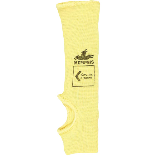 Safety Cut Pro Single-Ply Cut Resistant Sleeve, Kevlar&reg;, 10", ASTM ANSI Level A2, Yellow Air Extreme Inc.