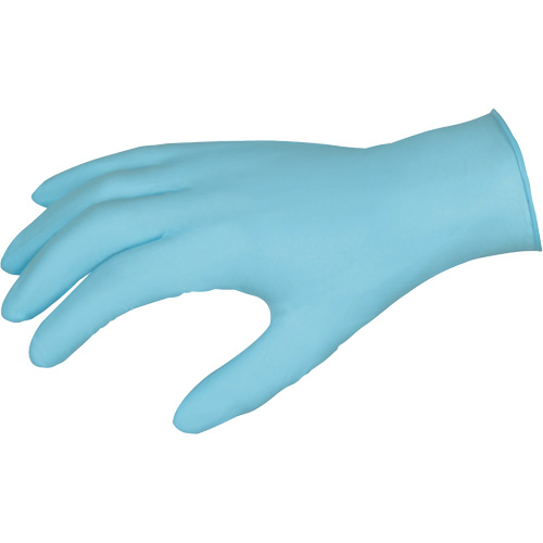 Gants jetables DuraShield, Grand, Nitrile, 3 mils, Sans poudre, Bleu Air Extreme Inc.
