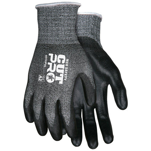 Gants r&eacute;sistant aux coupes Safety Cut Pro, Taille Grand, Calibre 13, Rev&ecirc;tement Polyur&eacute;thane, Enveloppe en PEHP, ASTM ANSI niveau A2 Air Extreme Inc.