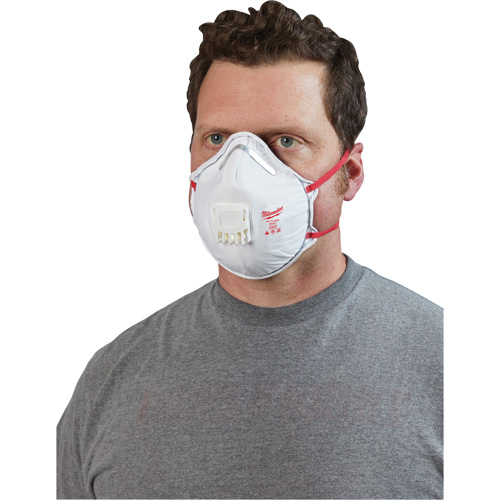 Respirateur contre les particules jetable avec joint d'&eacute;tanch&eacute;it&eacute;, N95, Certifi&eacute; NIOSH, Taille unique Air Extreme Inc.