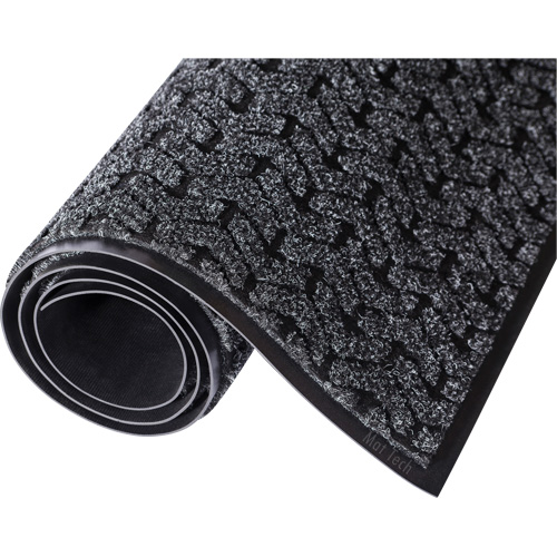 Tapis d'accueil Performance Tire-Track, Essuie-pieds/grattoir, 4' x 8' x 3/8", Charbon Air Extreme Inc.