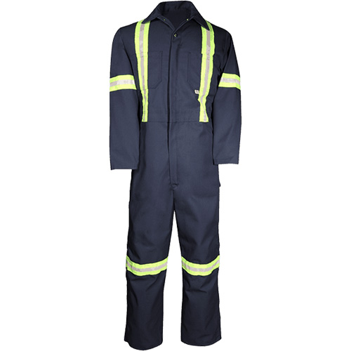 Deluxe Work Coveralls, 50, Navy Blue Air Extreme Inc.