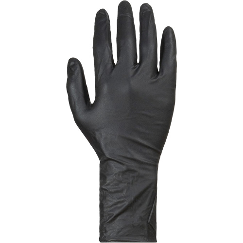 KeepKleen&reg; Disposable Gloves, Small, Nitrile, 8-mil, Powder-Free, Black Air Extreme Inc.